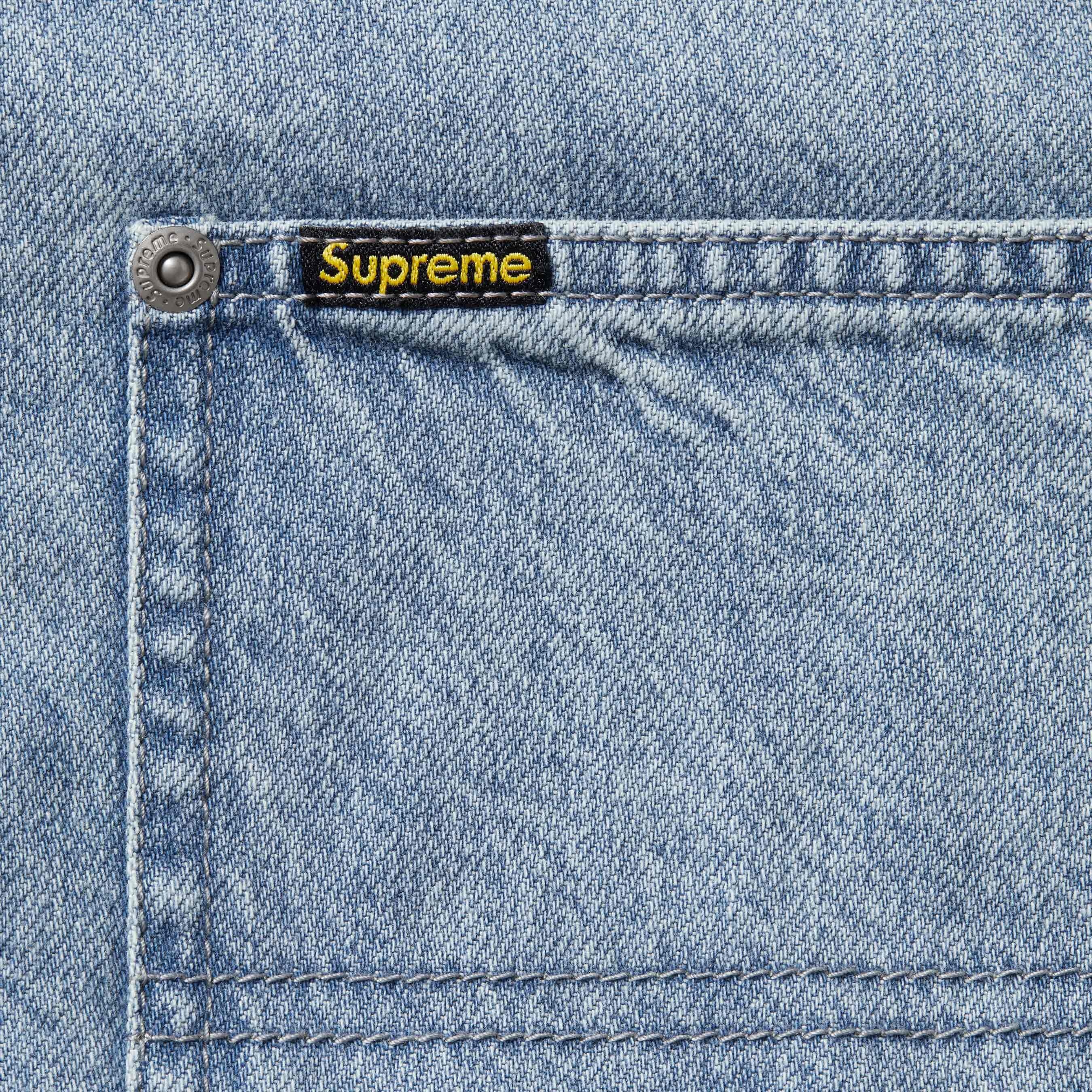 Loose Fit S/S Denim Painter Shirt view 2